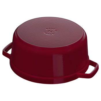 STAUB | LA COCOTTE - Cocotte - Ø 280mm - Żeliwo - Bordowy - Prime Gastro