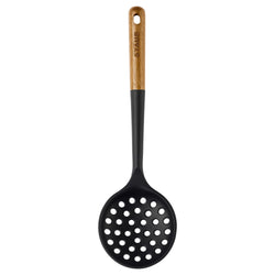 STAUB | Łyżka cedzakowa - 310 mm - Silikonowa - Czarna