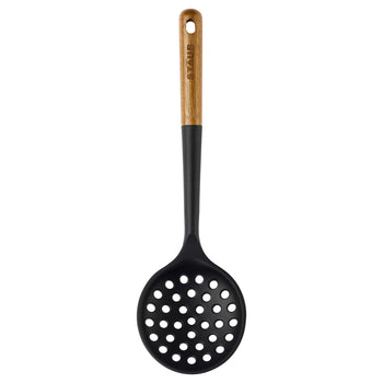 STAUB | Łyżka cedzakowa- 310 mm - Silikonowa - Czarna - Prime Gastro