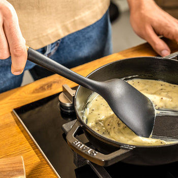 STAUB | Obracarka do woka - 310 mm - silikonowa - czarna - Prime Gastro