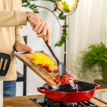 STAUB | Obracarka do woka - 310 mm - silikonowa - czarna - Prime Gastro