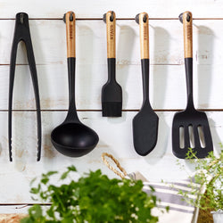 STAUB | Łopatka do patelni - 310 mm - silikonowa - czarna