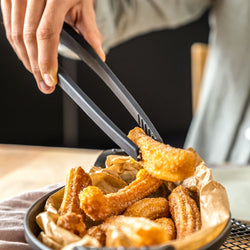 STAUB | Szczypce - 310 mm - silikonowe - czarne