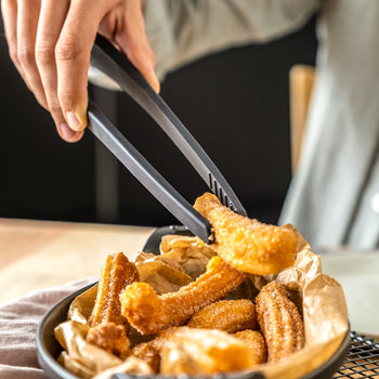 STAUB | Szczypce - 310 mm - silikonowe - czarne - Prime Gastro