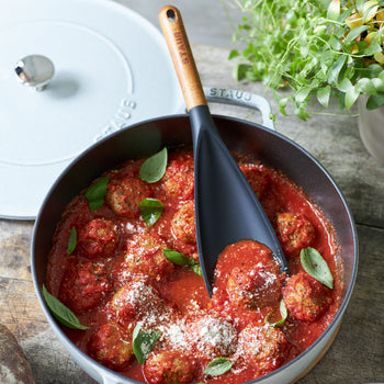 STAUB | Łyżka uniwersalna - 300 mm - silikonowa - czarna - Prime Gastro