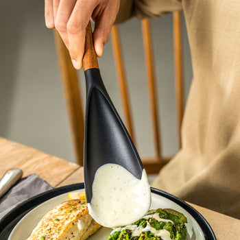 STAUB | Łyżka uniwersalna - 300 mm - silikonowa - czarna - Prime Gastro