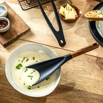 STAUB | Łyżka uniwersalna - 300 mm - silikonowa - czarna - Prime Gastro