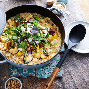 STAUB | Łyżka do serwowania - 310 mm - silikonowa - czarna - Prime Gastro