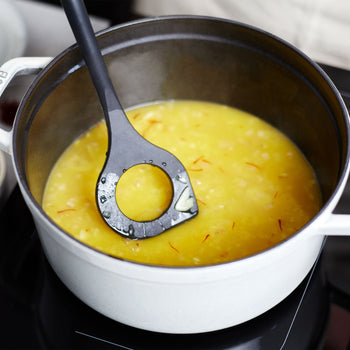 STAUB | Łyżka do risotto - 310 mm - silikonowa - czarna - Prime Gastro