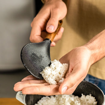 STAUB | Łyżka do ryżu - 220 mm - silikonowa - czarna - Prime Gastro