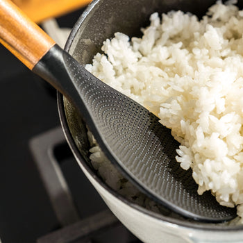 STAUB | Łyżka do ryżu - 220 mm - silikonowa - czarna - Prime Gastro