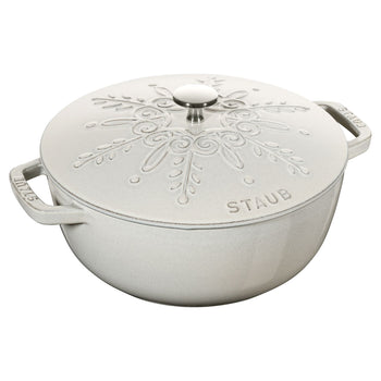 STAUB | LA COCOTTE - La Marmite - Ø 240mm - Żeliwo - Biała trufla - Prime Gastro