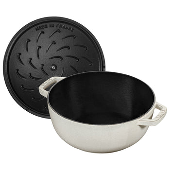 STAUB | LA COCOTTE - La Marmite - Ø 240mm - Żeliwo - Biała trufla - Prime Gastro