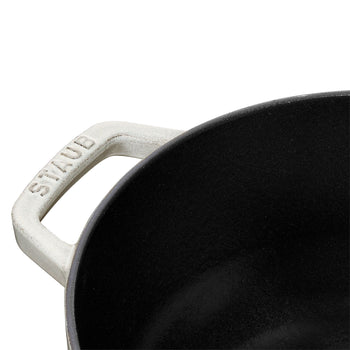 STAUB | LA COCOTTE - La Marmite - Ø 240mm - Żeliwo - Biała trufla - Prime Gastro