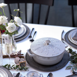 STAUB | LA COCOTTE - La Marmite - Ø 240mm - Żeliwo - Biała trufla