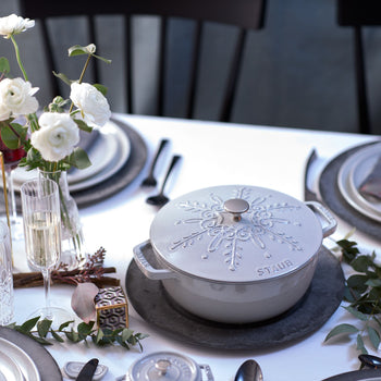 STAUB | LA COCOTTE - La Marmite - Ø 240mm - Żeliwo - Biała trufla - Prime Gastro