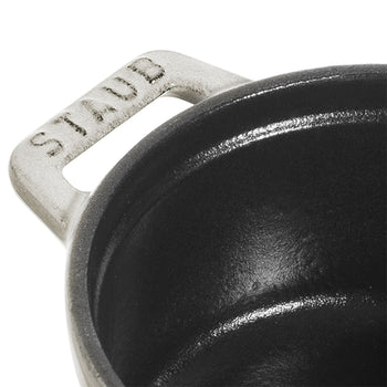 STAUB | LA COCOTTE - głębokie- Ø 240mm - Żeliwo - Biała trufla - Prime Gastro