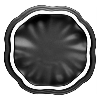 STAUB | CERAMIQUE - Zestaw Cocotte- 4-częściowy - Kształt dyni - Ø 150 mm - Ceramiczne - Czarne - Prime Gastro