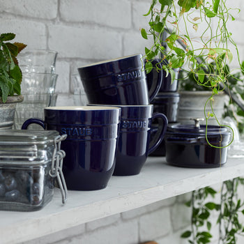 STAUB | CERAMIQUE - Filiżanka - 0,35 litra - Ceramiczny - Kolor ciemnoniebieski - Prime Gastro