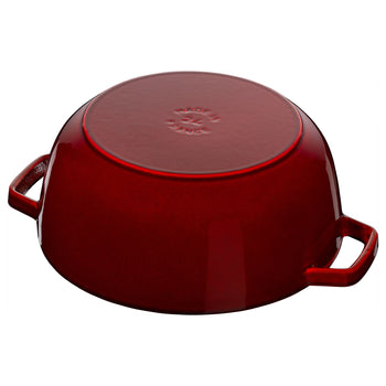 STAUB | LA COCOTTE - Lilia La Marmite - Ø 240mm - Żeliwo - Grenadynowa czerwień - Prime Gastro