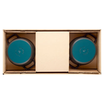 STAUB | LA COCOTTE - Zestaw Cocotte - Ø 140 mm - 3-szt. - Żeliwo - Czarny - Prime Gastro