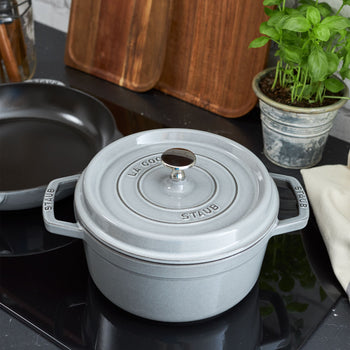 STAUB | LA COCOTTE - Cocotte - Ø 200mm - Żeliwo - Grafitowy szary - Prime Gastro