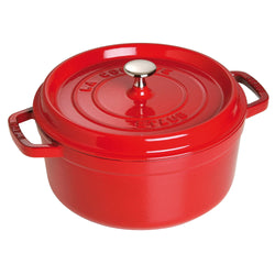 STAUB | LA COCOTTE - Cocotte - Ø 200 mm - Żeliwo - Wiśniowa czerwona