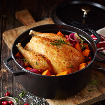 STAUB | LA COCOTTE - Cocotte - Ø 260mm - Żeliwo - Czarny - Prime Gastro