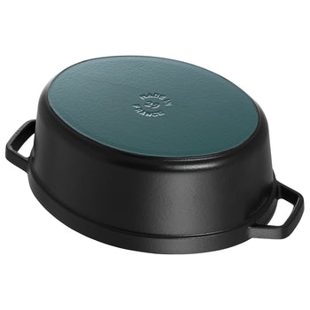 STAUB | LA COCOTTE - Cocotte - owalna - 370mm - żeliwna - czarna - Prime Gastro