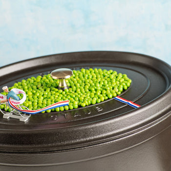 STAUB | LA COCOTTE - Cocotte - owalna - 330mm - Żeliwo - Czarny - Prime Gastro