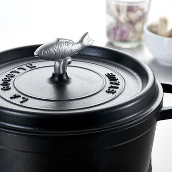 STAUB | Uchwyt pokrywy - Ryba - Stal nierdzewna - Prime Gastro