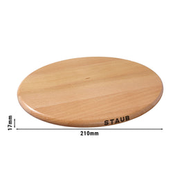 STAUB | SPECIALITIES - Podkładka pod garnek magnetyczna - 210mm - Brązowy - Buk