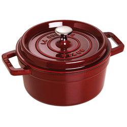 STAUB | LA COCOTTE - Cocotte - Ø 240mm - Żeliwo - Grenadynowa czerwona