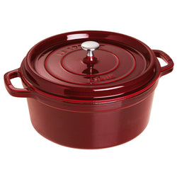 STAUB | LA COCOTTE - Cocotte - Ø 280mm - Żeliwo - Grenadynowa czerwona - Prime Gastro