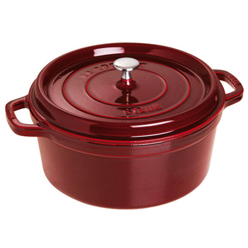 STAUB | LA COCOTTE - Cocotte - Ø 280mm - Żeliwo - Grenadynowa czerwona - Prime Gastro