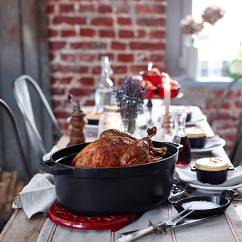 STAUB | LA COCOTTE - Cocotte - owalna - 370mm - żeliwna - czarna - Prime Gastro