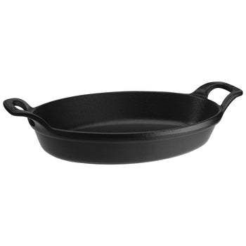 STAUB | SPECIALITIES - Naczynie do zapiekania - owalne - 240mm - Żeliwo - Czarny - Prime Gastro