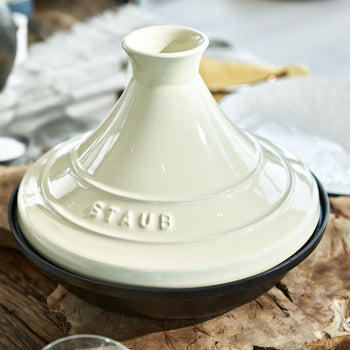 STAUB | SPECIALITIES - Tażin- Ø 280mm - Żeliwo - Kremowy - Prime Gastro