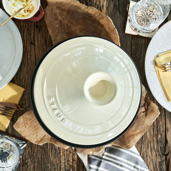 STAUB | SPECIALITIES - Tażin- Ø 280mm - Żeliwo - Kremowy - Prime Gastro