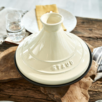 STAUB | SPECIALITIES - Tażin- Ø 280mm - Żeliwo - Kremowy - Prime Gastro