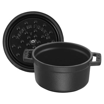 STAUB | LA COCOTTE - Cocotte- Ø 120 mm - Żeliwo - Czarne - Prime Gastro
