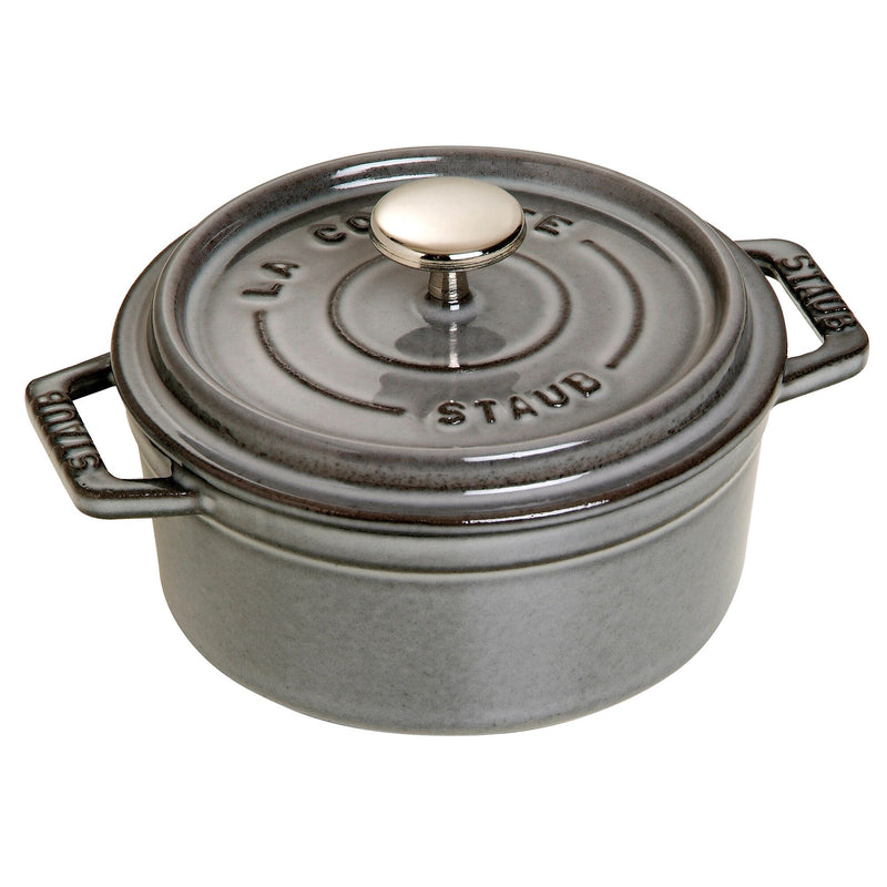 STAUB | LA COCOTTE - Cocotte - Ø 120mm - Żeliwo - Grafitowy szary