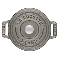 STAUB | LA COCOTTE - Cocotte - Ø 120mm - Żeliwo - Grafitowy szary
