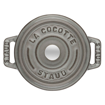 STAUB | LA COCOTTE - Cocotte - Ø 120mm - Żeliwo - Grafitowy szary - Prime Gastro