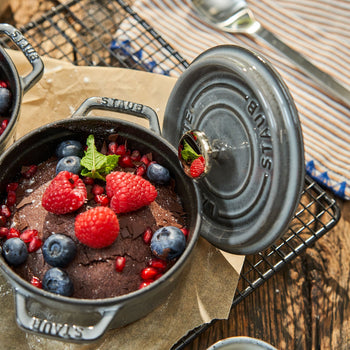 STAUB | LA COCOTTE - Cocotte - Ø 120mm - Żeliwo - Grafitowy szary - Prime Gastro