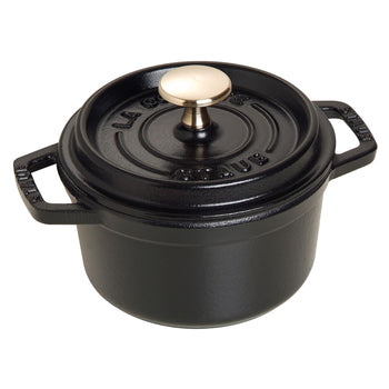 STAUB | LA COCOTTE - Cocotte- Ø 140mm - Żeliwo - Czarne - Prime Gastro