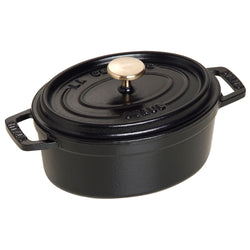 STAUB | LA COCOTTE - Cocotte - owalna - 170mm - Żeliwo - Czarny