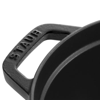 STAUB | LA COCOTTE - Cocotte - owalna - 170mm - Żeliwo - Czarny - Prime Gastro