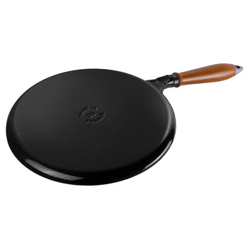STAUB | PATELNIA - Patelnia do naleśników - Ø 280mm - Żeliwo - Czarny - Prime Gastro