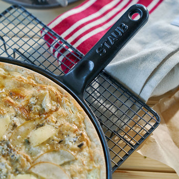 STAUB | PATELNIA - Patelnia do naleśników - Ø 300mm - Żeliwo - Czarny - Prime Gastro